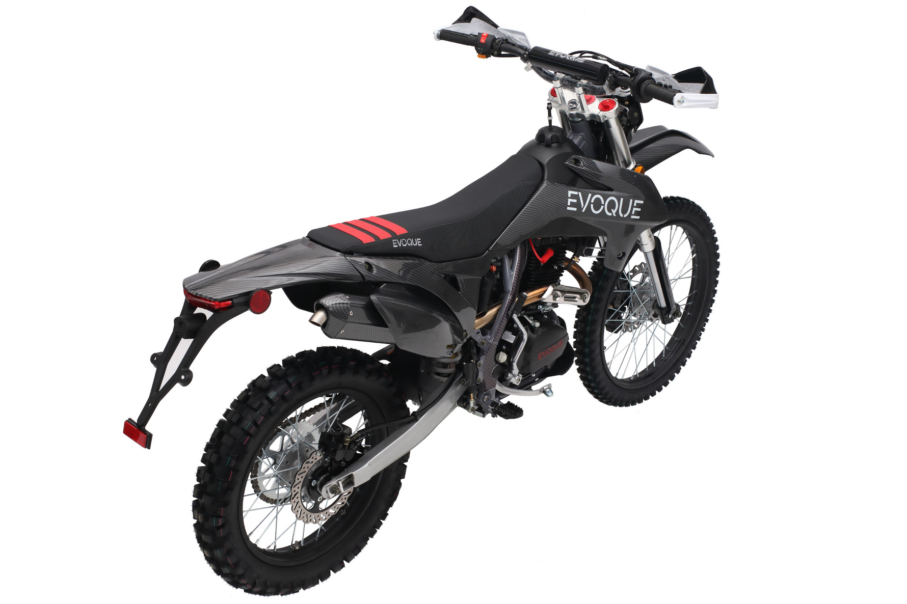 Evoque VQ-250RL dirt bike,
VQ-250RL 250cc off-road bike,
Front view Evoque VQ-250RL motocross bike,
Side profile VQ-250RL dirt bike Canada,
Rear angle Evoque 250cc dirt bike