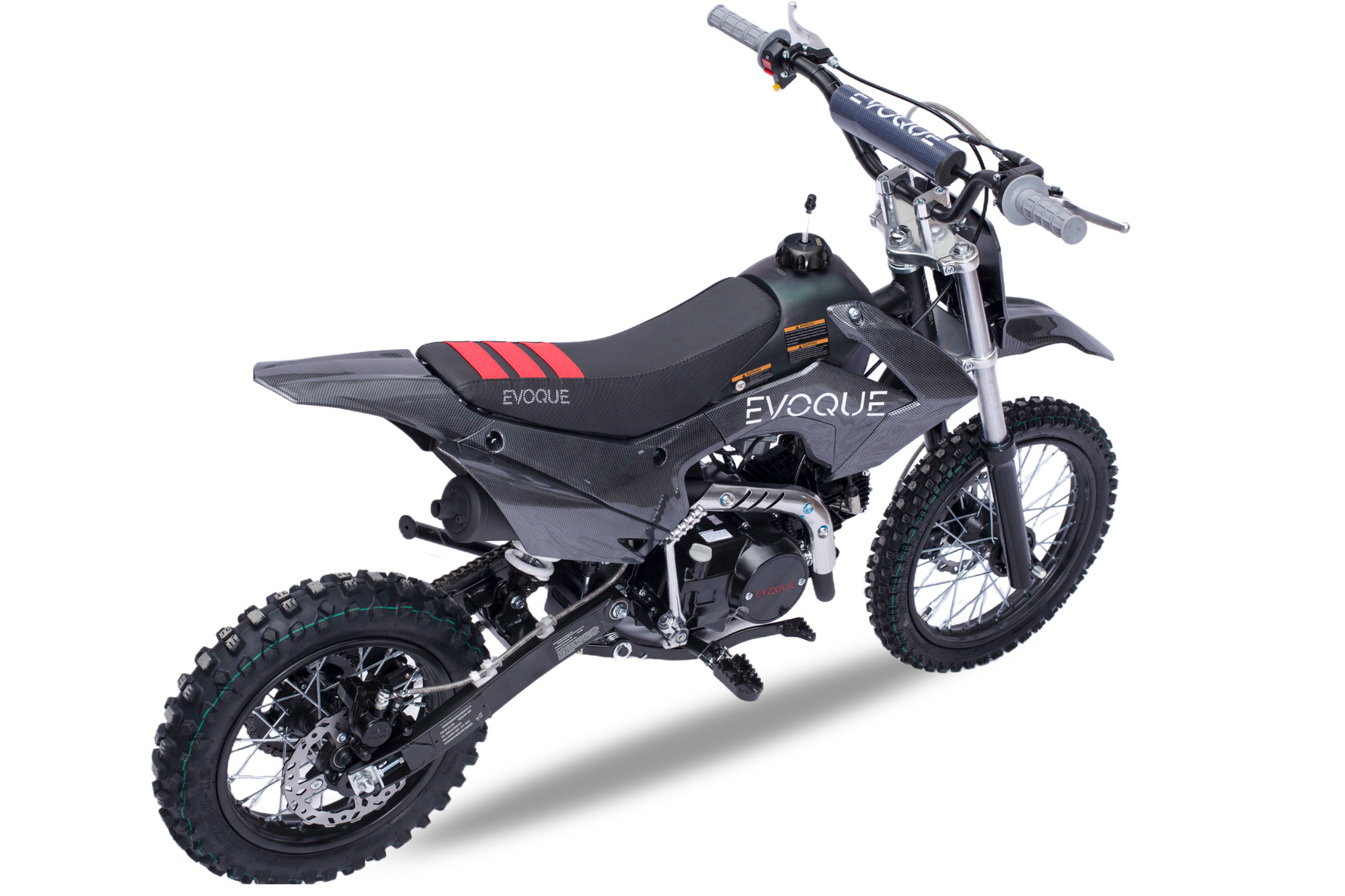 Evoque VQ-125R dirt bike
VQ-125R 125cc off-road pit bike, Evoque VQ-125R kick start dirt bike
Steel frame Evoque 125cc dirt bike